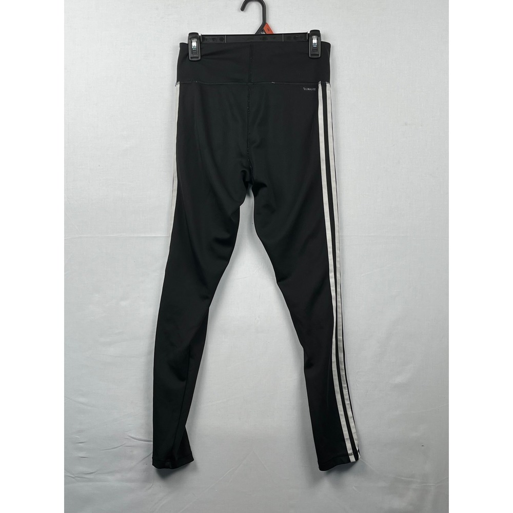 Adidas Leggings Climalite 3-Stripe High Rise Size S Black White